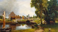 Gemälde "Dedham Mill" von John Constable