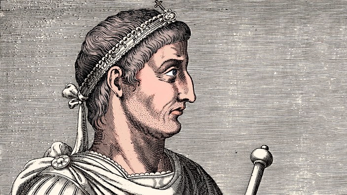 Konstantin der Grosse, oder Konstantin I., von 306 bis 337 römischer Kaiser.