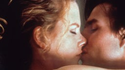 Nicole Kidman und Tom Cruise küssen sich