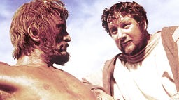 Kirk Douglas und Peter Ustinov in Spartacus