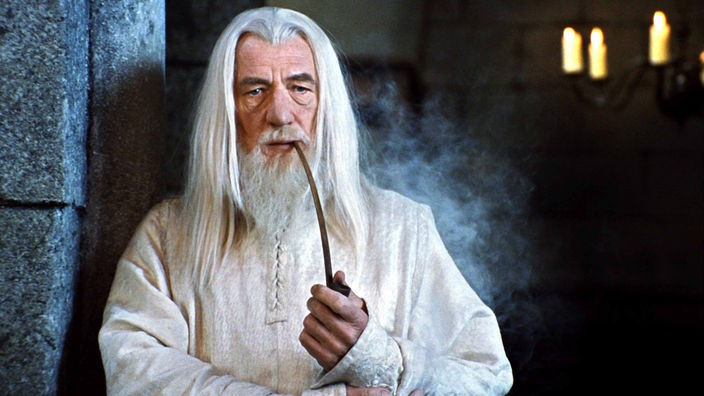 Gandalf der Weiße (Ian McKellen) in "Die Rückkehr des Königs"