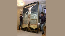 Gemälde "Kreuzigungsszene" von Lucas Cranach dem Jüngeren