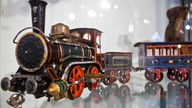 Ausstellung historischer Eisenbahn
