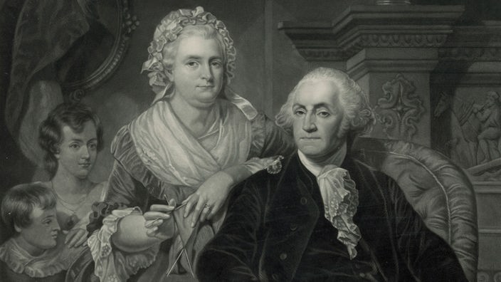 Martha und George Washington 