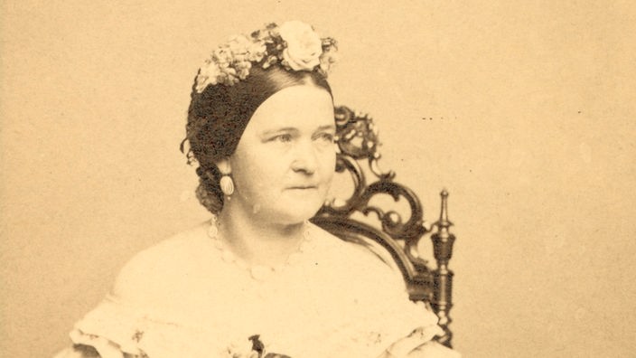 Mary Lincoln, undatierte Porträtaufnahme