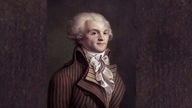 Der französische Revolutionäre Maximilienne Robespierre