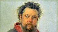 Modest Mussorgskij, Gemälde von Ilja Repin, 1881