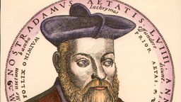 Nostradamus, Kupferstich 1562