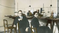 Otto Hahn und Lise Meitner, 1910