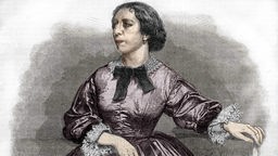 Pauline Viardot-García (kolorierter Stich)