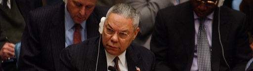 Colin Powells Rede vor der UN