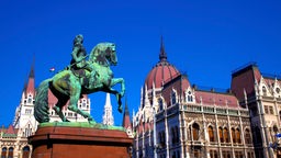 Reiterstandbild von Franz II. Rákóczi in Budapest