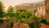 Heidelberger Schloss, Gemälde von 1820/24