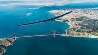 "Solar Impulse" über San Francisco