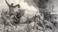 Kampf um Schützengraben (Somme 1916)