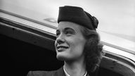 Stewardess, 1950er Jahre