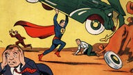 Cover des ersten Superman-Comics aus dem Jahr 1938