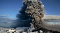 Ausbruch des isländischen Vulkans Eyjafjallajökull, Aschewolke