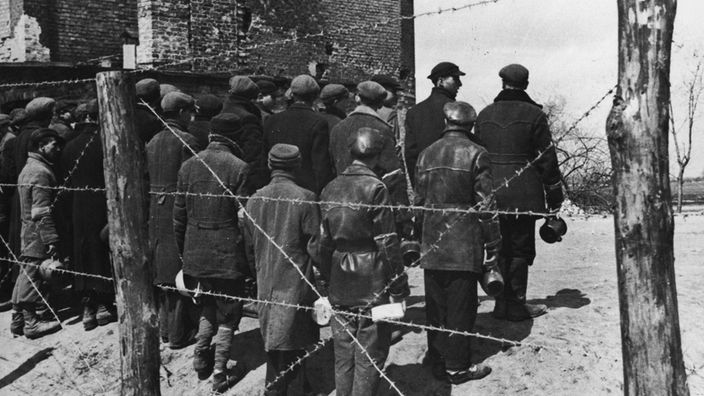 Zwangsarbeiter im Warschauer Ghetto