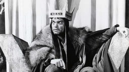 Orson Welles im Film "Macbeth" von 1948