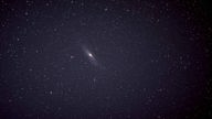 Sternfeld mit Andromeda Galaxie