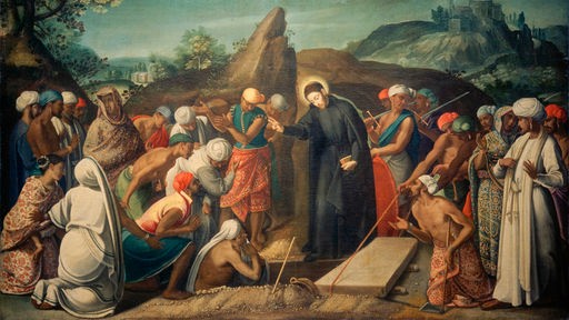 Heiliger Franz Xaver, Mönch und Missionar