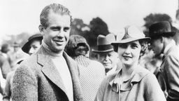 Die Woolworth-Erbin Barbara Hutton war sieben Mal verheirtatet. Das Bild zeigt sie mit ihrem ersten Ehemann Prinz Alexis Mdivani. 