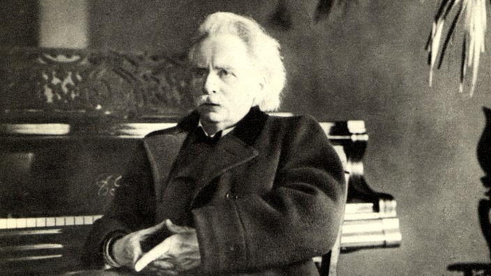 Der norwegische Komponist Edvard Grieg starb am 4. September 1907 in Bergen
