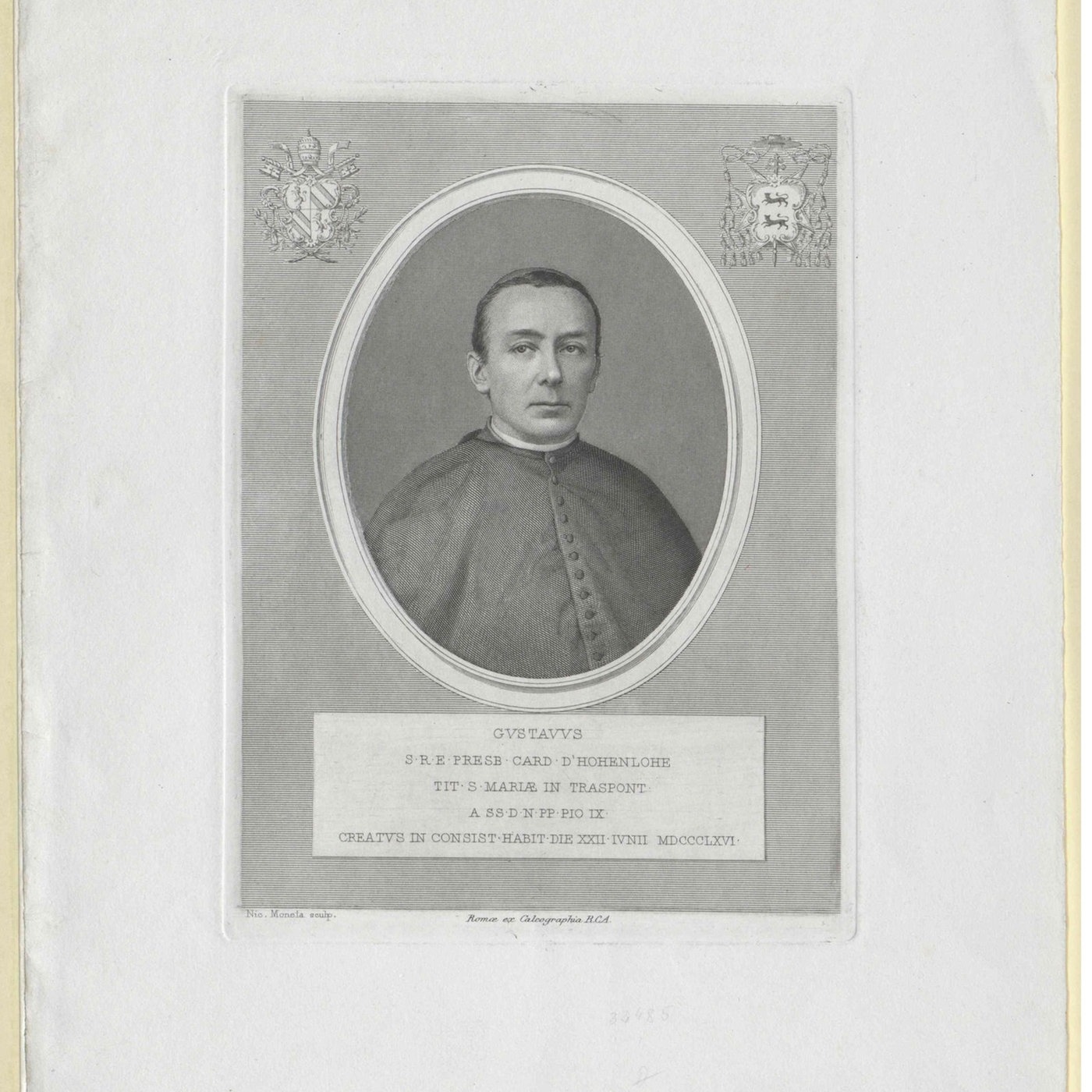 Gustav Adolf Prinz zu Hohenlohe-Schillingsfürst, dt. Kurien-Kardinal  (Todestag, 30.10.1896) - WDR ZeitZeichen - Podcasts und Audios - Mediathek  - WDR