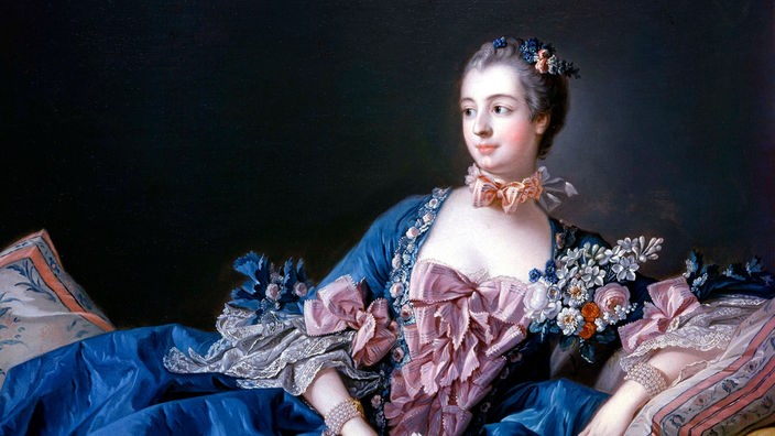 Jeanne-Antoinette Poisson, genannt Madame de Pompadour (Gemälde von Francois Boucher)