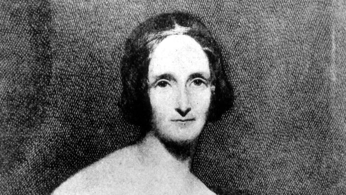 Die Schriftstellerin Mary Shelley