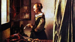 Das Bild "Brieflesendes Mädchen" zählt zu den berühmtesten Werken des Niederländers Johannes Vermeer.