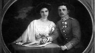 Zita von Bourbon-Parma und Karl I., Foto,1911