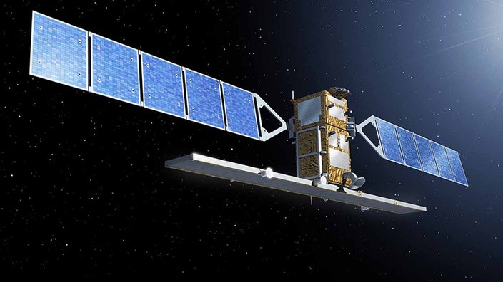 ESA startet RadarSatellit Sentinel Leonardo Sendungen