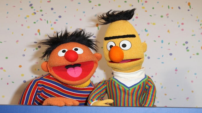 Sesamstrasse, Ernie und Bert