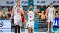 Enttäuscht: Bodie Hume (l.) und Darius McGhee von den Baskets Bonn.