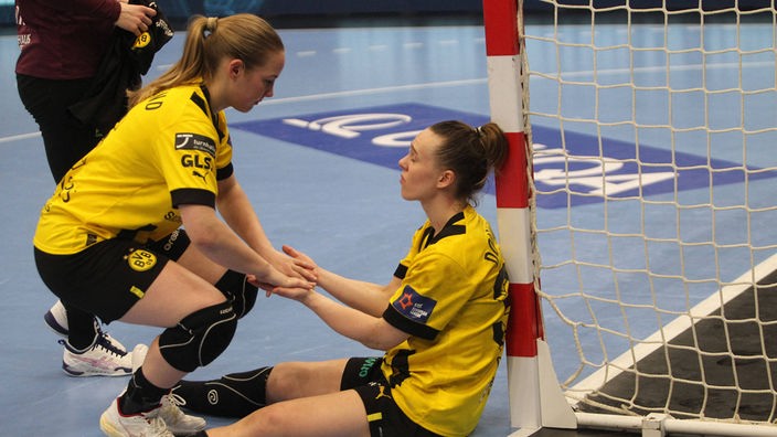 Dortmunds Handballerinnen sind enttäuscht