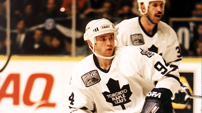 Sergej Beresin bei einem Spiel der Toronto Maple Leafs in der NHL.