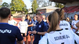 Stefan Colmsee, Trainer der Frauenfußballmannschaft des FC Schalke 04