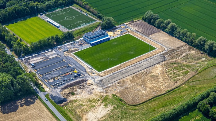 Neubau des Westfalia-Sportparks in Rhynern