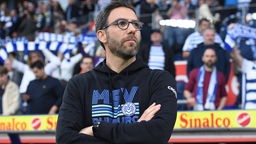 Trainer Boris Schommers (MSV Duisburg)