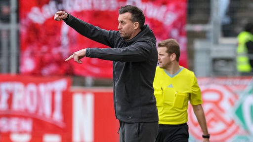 Christoph Dabrowski, Trainer von Rot-Weiss Essen.