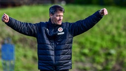 Alexander Blessin, Trainer des FC St- Pauli.