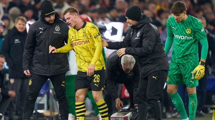 Borussia Dortmunds Ryerson wird behandelt