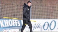 BVB-Trainer Nuri Sahin beim Training von Borussia Dortmund (Archivbild).