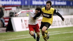 Mats Hummels (rechts) 2008 im BVB-Trikot.