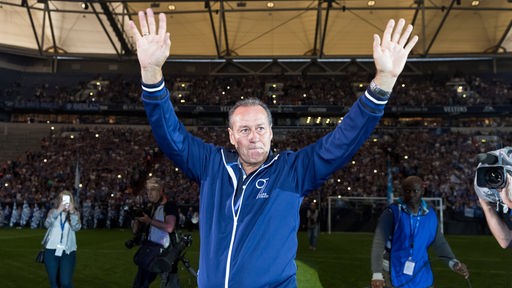 Ehemaliger Schalke-Trainer Huub Stevens 2017