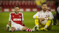 Mai 2023: Jonas Hector (l.) und Tim Horn vom 1. FC Köln