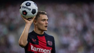 Wo der Ball ist, ist er meistens auch: Bayer Leverkusens Florian Wirtz