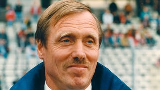 Siegfried Held als Trainer von Dynamo Dresden